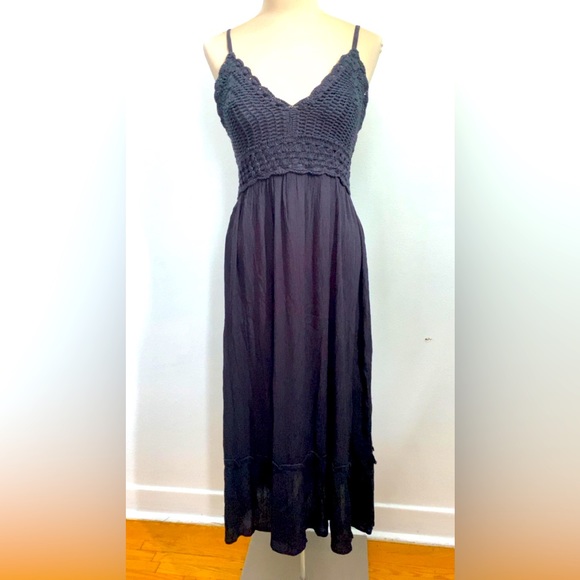 Black Maxi Dress - Picture 1 of 5
